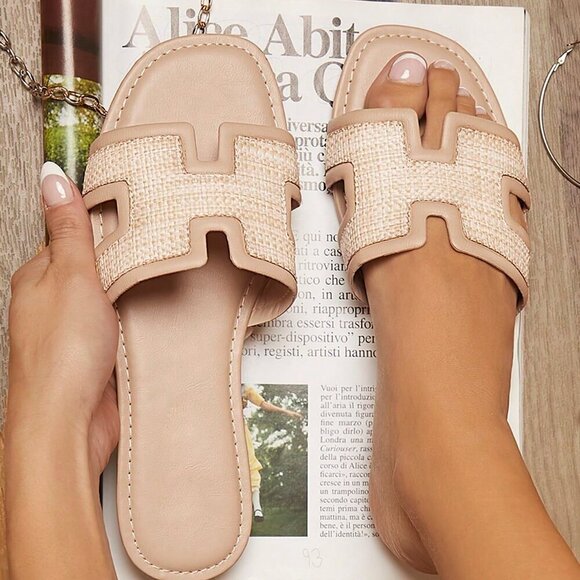 Apricot Boho Women's Apricot Flat Sandals - Picture 5 of 5